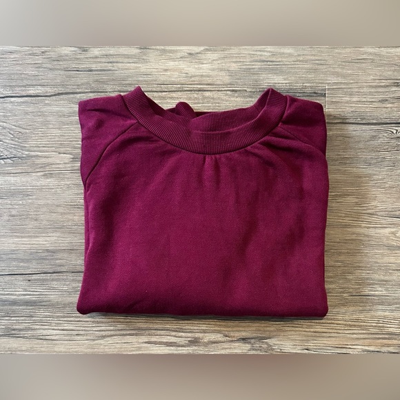 NWOT Frank and Oak burgundy sweatshirt - Picture 10 of 13